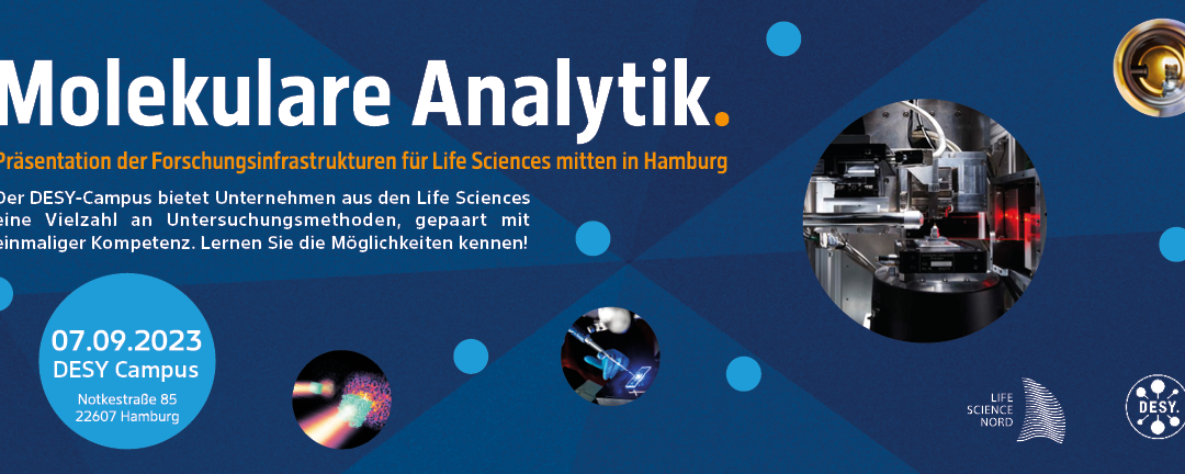 Presentation of Life Science Research Infrastructure in the middle of Hamburg
