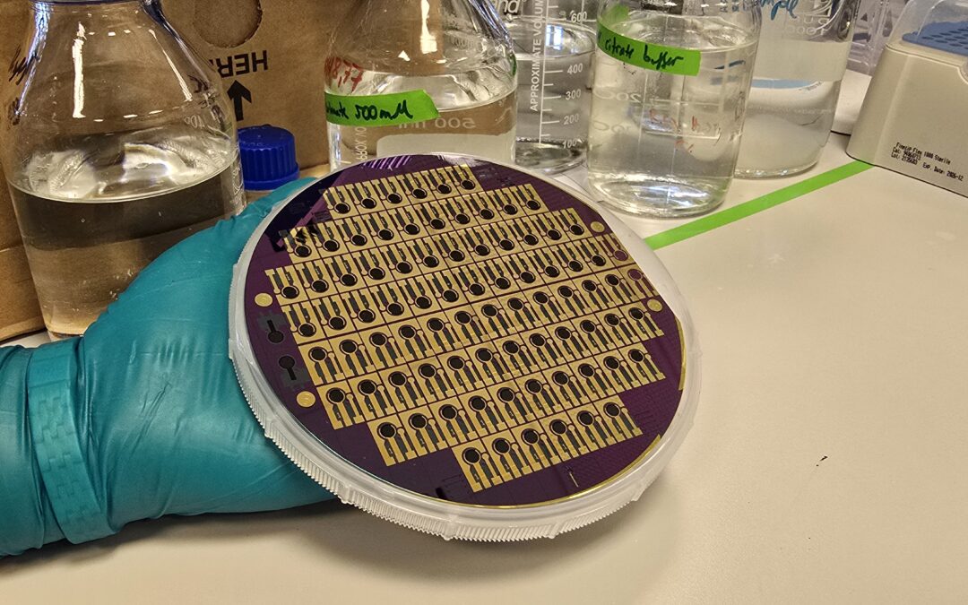 Advancing sensor chip production with microdrop inkjet-based dispensing technology