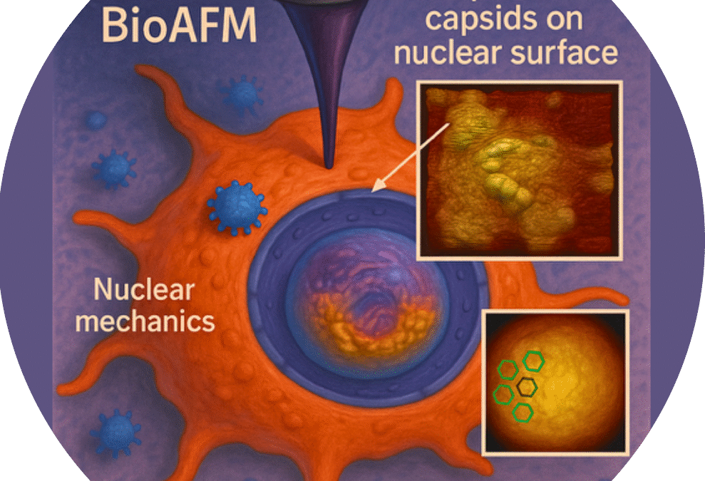 Targeting nuclear mechanics in cancer development and viral infection